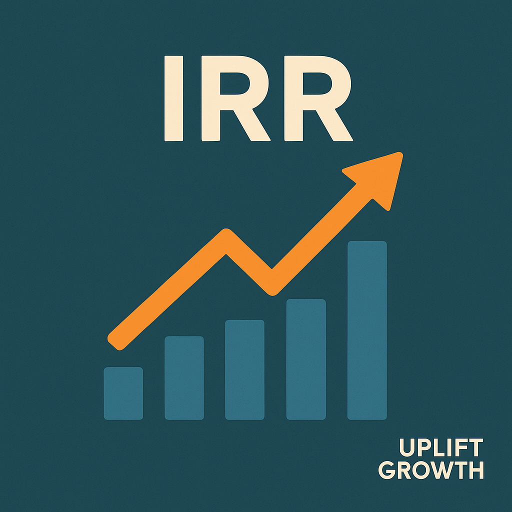 IRR Internal Rate of Return Uplift Growth